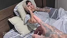 Doctor Helps Me Cum Hard in Bedroom Pussy Play
