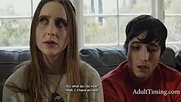 Boyfriend Looking For Funding Convinces Girlfriend With Intimacy Issues To Fuck In Front Of A Perverted Rich Guy Posing As A Therapist