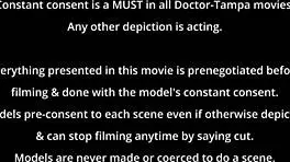 Dr. tampa locks up petite alexa chang backstage in florida, making her scream