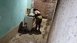 i watched my brazilian neighbor get cum on her face