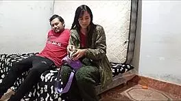 Peruvian latina prostitute pays with pussy in missionary blowjob and muff diving