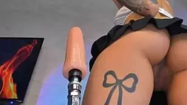 My wife rides a huge cock wetly