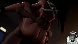 Fat Ass Mai Carried Fuck Bald Pussy Nemia Fuck Haruka Sucks On Mask Dildo While Fucked From Behind