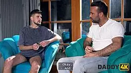 Daddy4k Horny Teen 18+ Cheats with Perfect Natural Body in Boyfriend's Bedroom