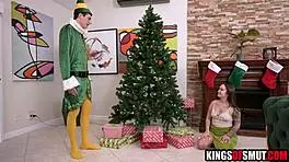 Christmas Fuck With Stepsister In Cunilingus And Pussy Play
