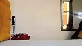 I grab my stepfather while he watches me try on clothes and end up with his cock in my wet pussy