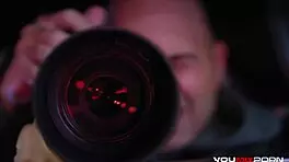 lucky paparazzo gets steamy anal threesome with amirah and rebecca 😏