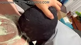 rimming throatfuck black bitch pukes green ice cream slurps it up