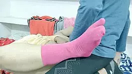 indian maid gets ass fucked in kitchen