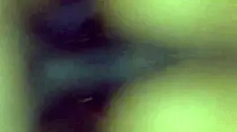 Teen slut rides big black cock for huge creampie