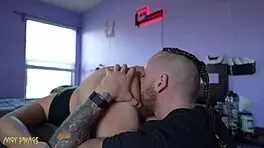 intense oral swap with amateur cum couple