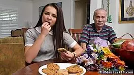 Young brunette fingers her shaved pussy in HD solo scene