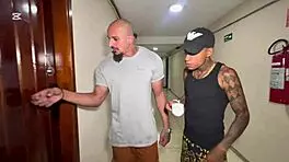 i watched my hot latina teen wife get fucked by two big cocks while i recorded it all in lingerie