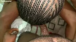 Fuckxworld roommate blowjob in bedroom with big cock