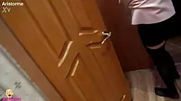 The Student Cheated and Got Punished by Husband's Piss!