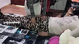 Que rica mamada from cute Colombian teen in voyeur POV style, damn good!