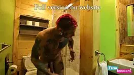 Petite blonde teen fucked hard by tattooed dude.