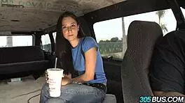 gorgeous brunette teen 18+ rachel rose 21, wanna suck me off in public?