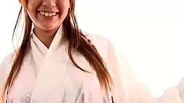 Wow! Big Titty Babe Soaked in Cum from 7-Guy Gangbang Frenzy!