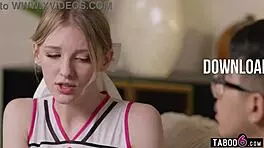 shy virgin guy finally bangs popular cheerleader melody marks