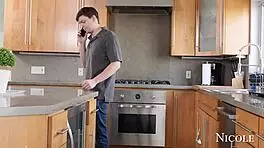 Teen Allie Nicole Teaches Step How to Fill Her with a Hot Creampie