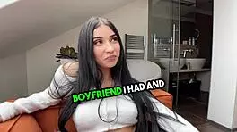 I calmed my stepsister down with my dick after she wasn't hired as cheerleader