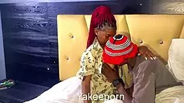 teen babe gets nailed by a tough guy with big black cock