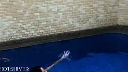 my latina friend feels so hot with her huge breasts