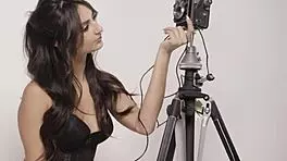 watch this mexican latina teen eliza ibarra rip her clothes off outdoors?