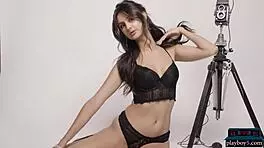 watch this mexican latina teen eliza ibarra rip her clothes off outdoors?