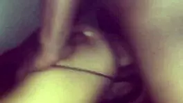 Teen bends over for big black cock pounding session. Wet pussy stretched wide.