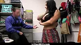 OFFICER FORCES SHOPLIFTERS TO OBEY HIS COMMAND OR FACE JAIL TIME