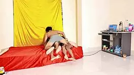 Wife brings hot Asian MILF for assfucking threesome cumshot