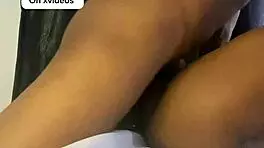 Curvy Teen With Small Waist Takes Big Black Cock Creampie