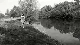 a sweet girl explores her body in a solo session, showing off her ass and pussy while naked