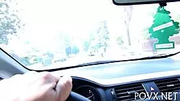 hot babe craving hard dick for blowjob and sex 😈