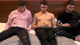 Petite Redhead Chloe Takes on Gangbang with Double Penetration. Jimmy, Brady, and Rauls Bud Fill Her Tight Pussy and Ass.