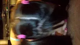 Beautiful blue-eyed teen amateur homemade tape