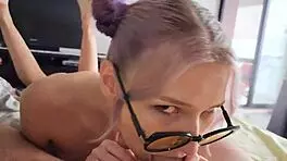 Petite Asian teen Lulu Chu gets fucked hard by big dick Adonis