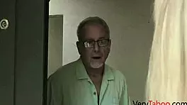 sexy blonde teen sends nude selfies to step granddad