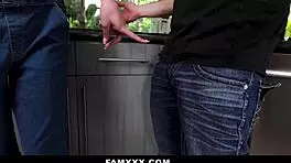 i almost got caught sucking my stepdad's cock, oh no!