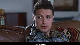 cream pie virgins scene with riley reign and jay romero in bedroom orgasm