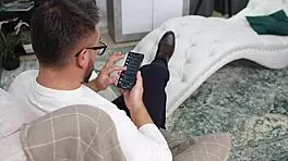 Sam frost guides sweet teen 18+ to intense squirt with blowjob and doggystyle