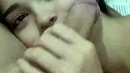 debora prado gives nightly blowjob to submissive wife