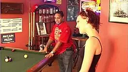 My Stepsister At The Pool Hall