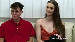 Hey, tall brunette shares cock on therapy with milf doctor?