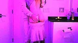 Teen 18+ Gets Nailed in Club Toilet During Wild Party Night