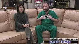 Dr. Tampa, Examine Brooklyn Rossi's Tight Pussy In Her First Gyno?