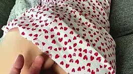 hard morning sex with tons of cum on her petite 18+ body pov