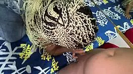 Sexy Brunette Whore Deepthroats Daddy On Father's Day, Gets Ass Fucked By Milf.